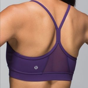 Grape sports bra